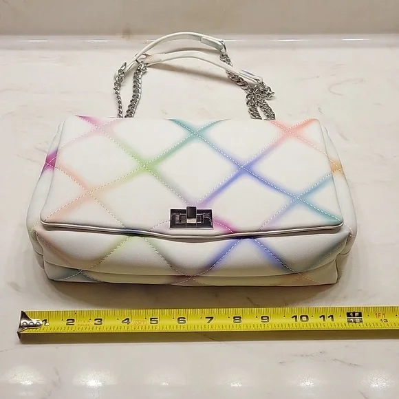 INC International Concepts colorful shoulder purse NWOT - Picture 6 of 16